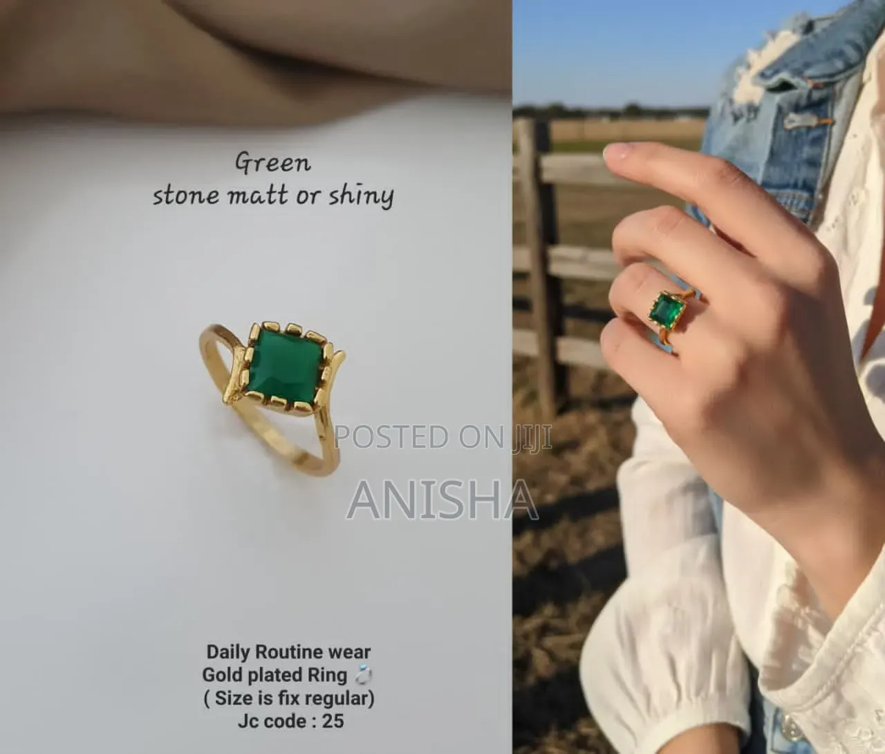 Rose Gold Adjustable Crystal Ring – Celebrity Style
