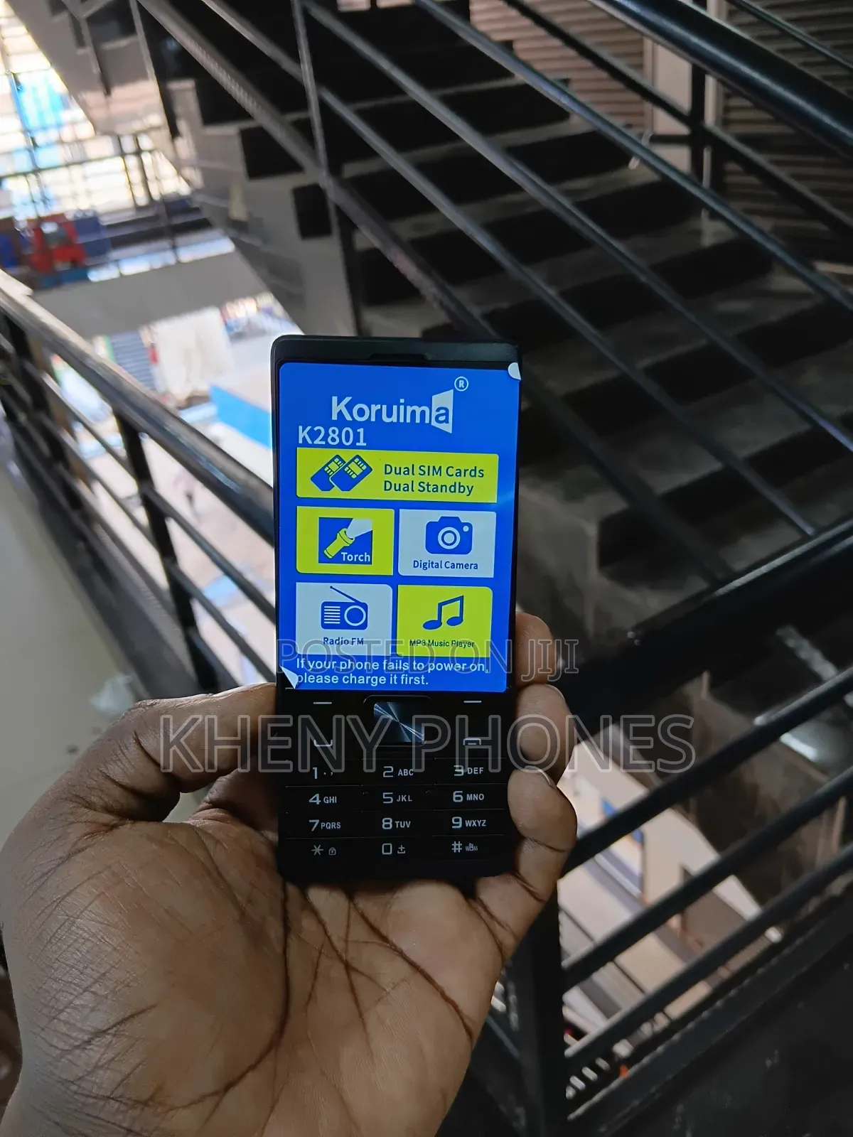 New Mobile Phone Black