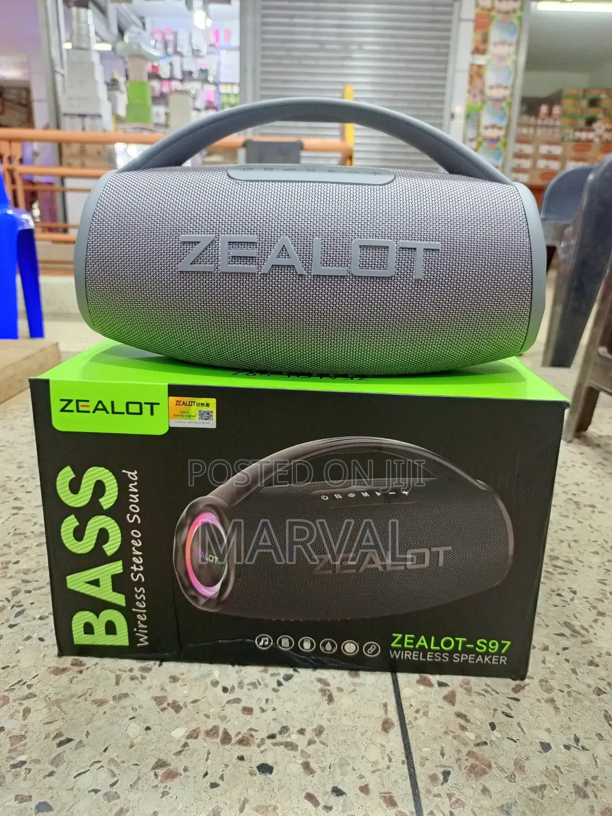 Zealot S97 Wireless Speaker - 80w High-Power Output and Booming Bass