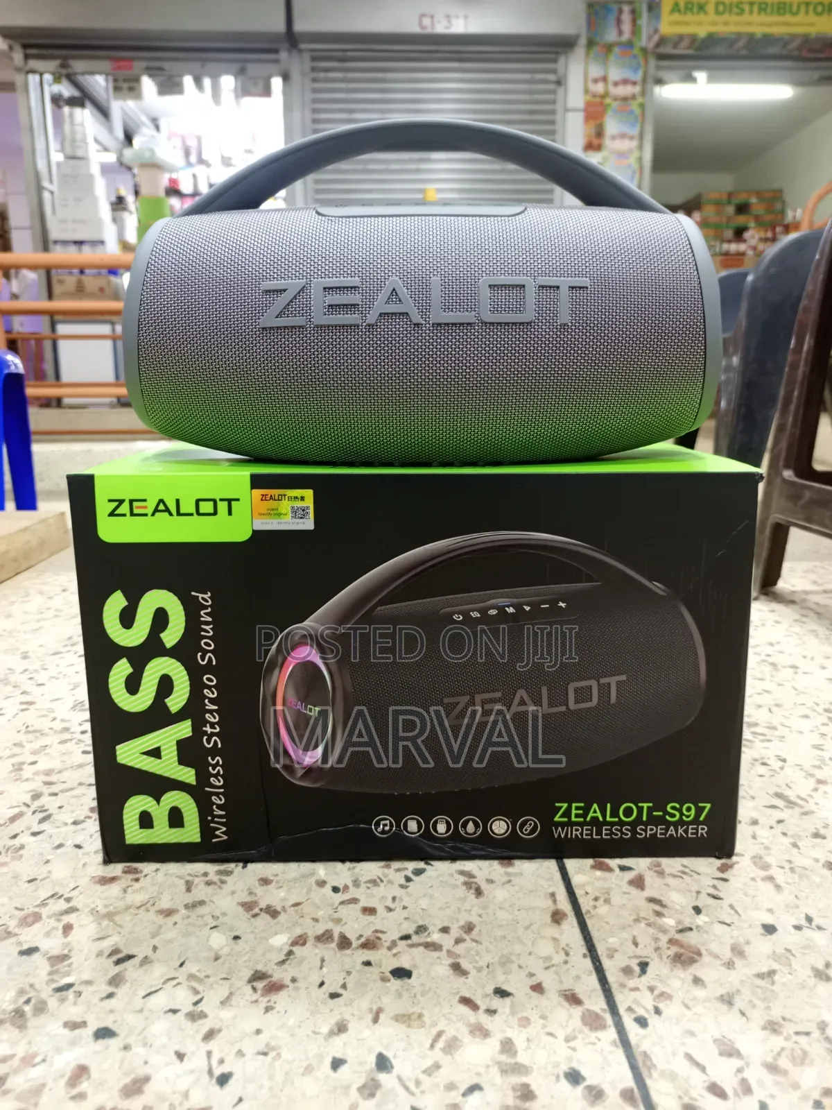 Zealot S97 Wireless Speaker - 80w High-Power Output and Booming Bass