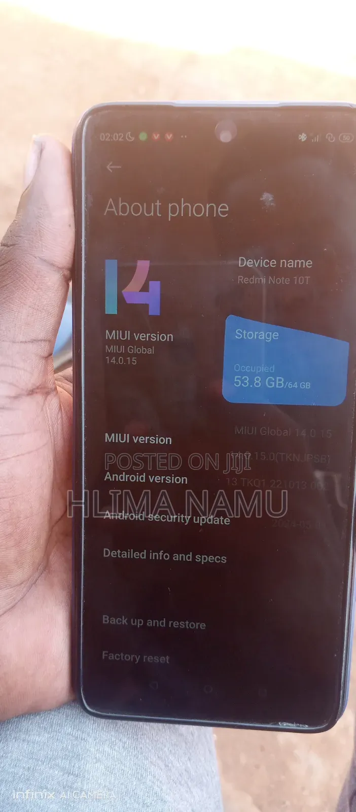 Realme 10T 128 GB Purple