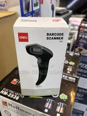 Deli Universal Barcode Scanner Handheld Commercial Barcode Scanner
