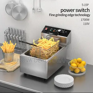 Global Star Electric Deep Fryer Single With Basket Capacity 6l