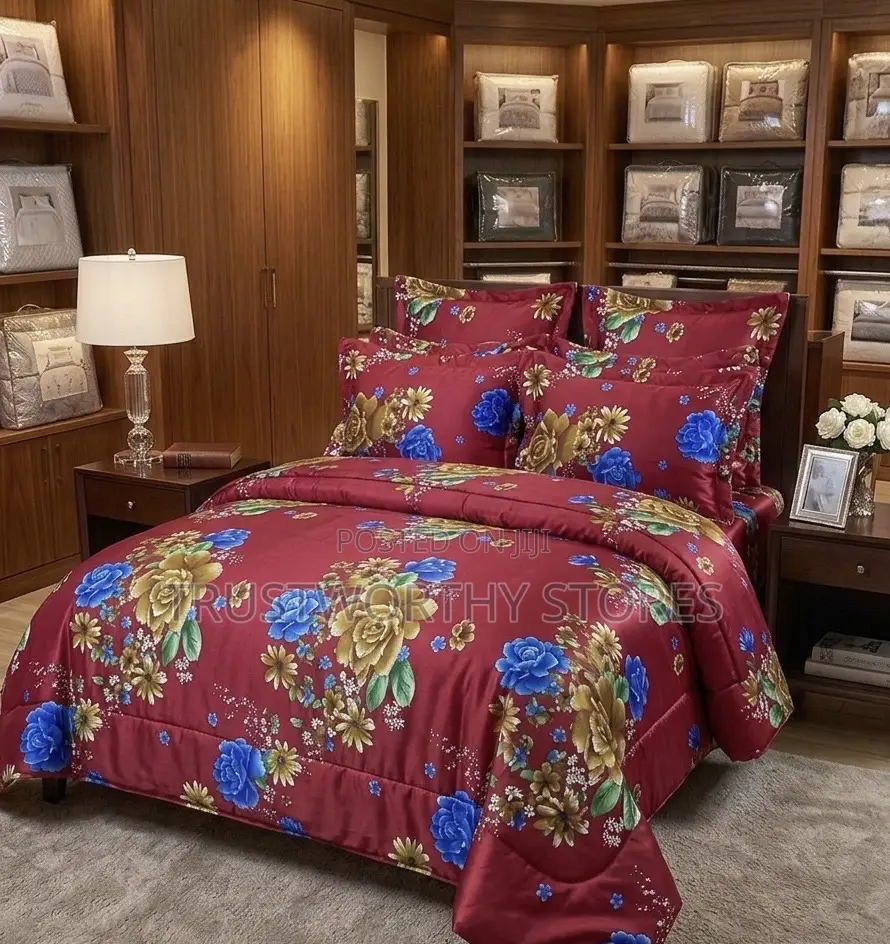 Flowered Bedcover Or Duvet