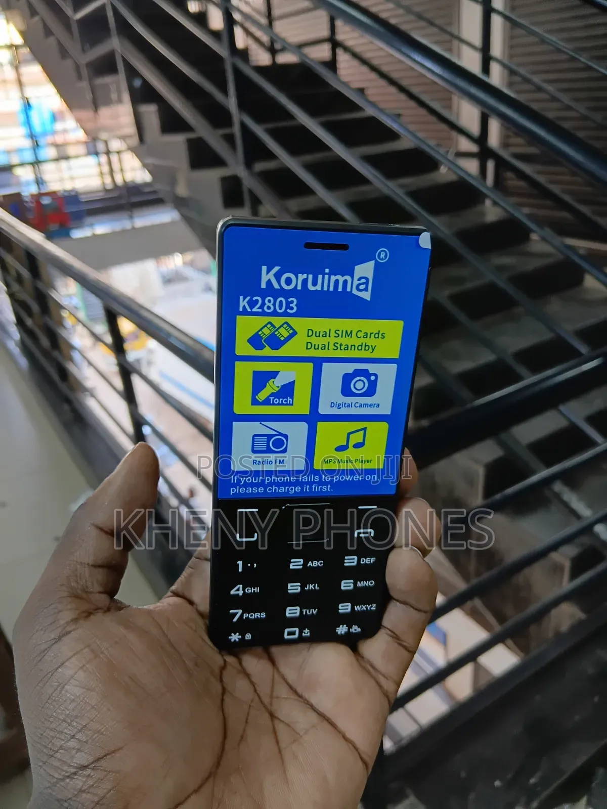 New Mobile Phone Black