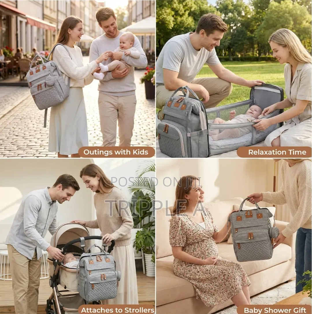 2 in 1 Multifunction Baby Diaper Bag