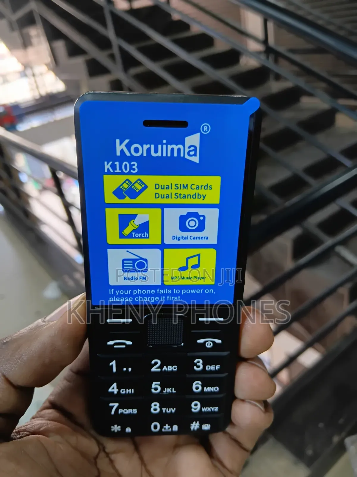 New Mobile Phone Black