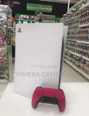 Ps5 Advanced Gaming Console With 2 Pads and 4 Games Included