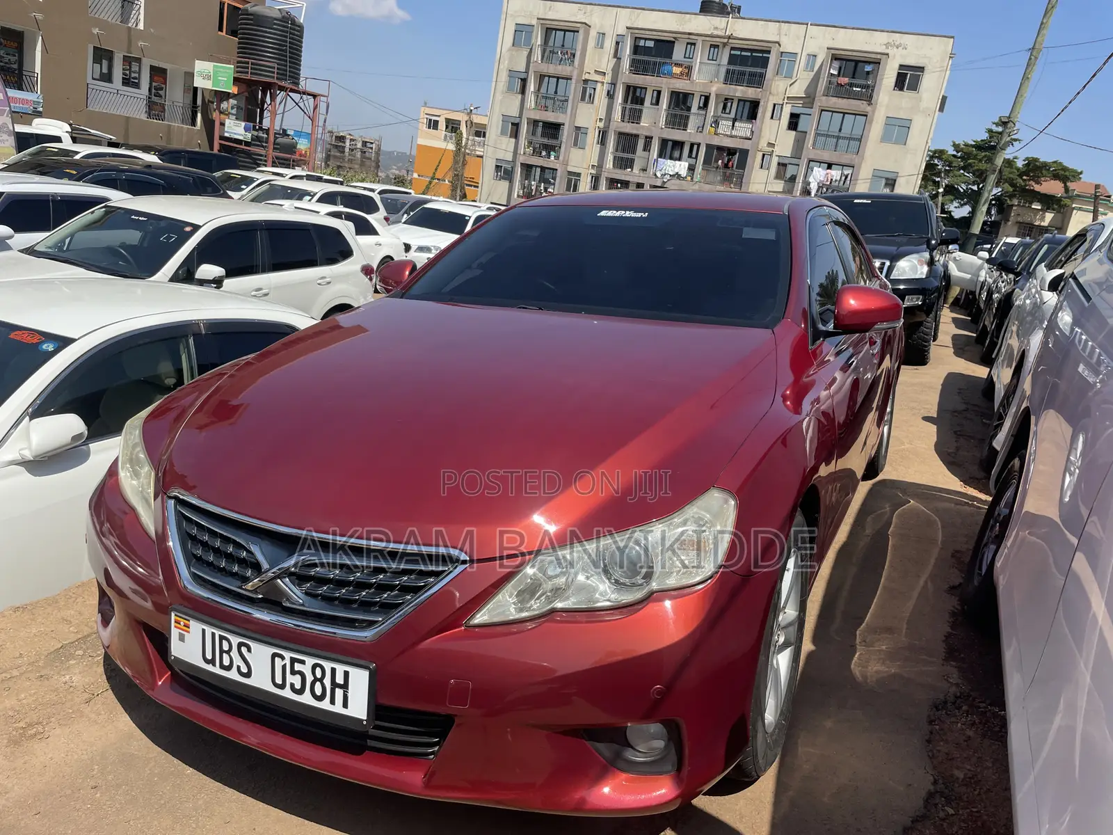 Toyota Mark X 2010 Maroon