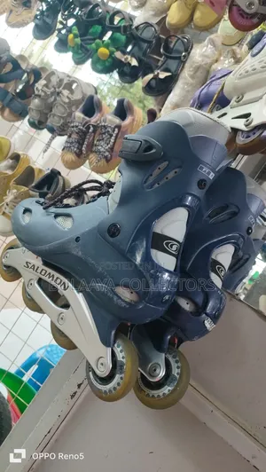 Uk Used Salomon Energyzer Ft Inline Skates Shoes, Size 45.