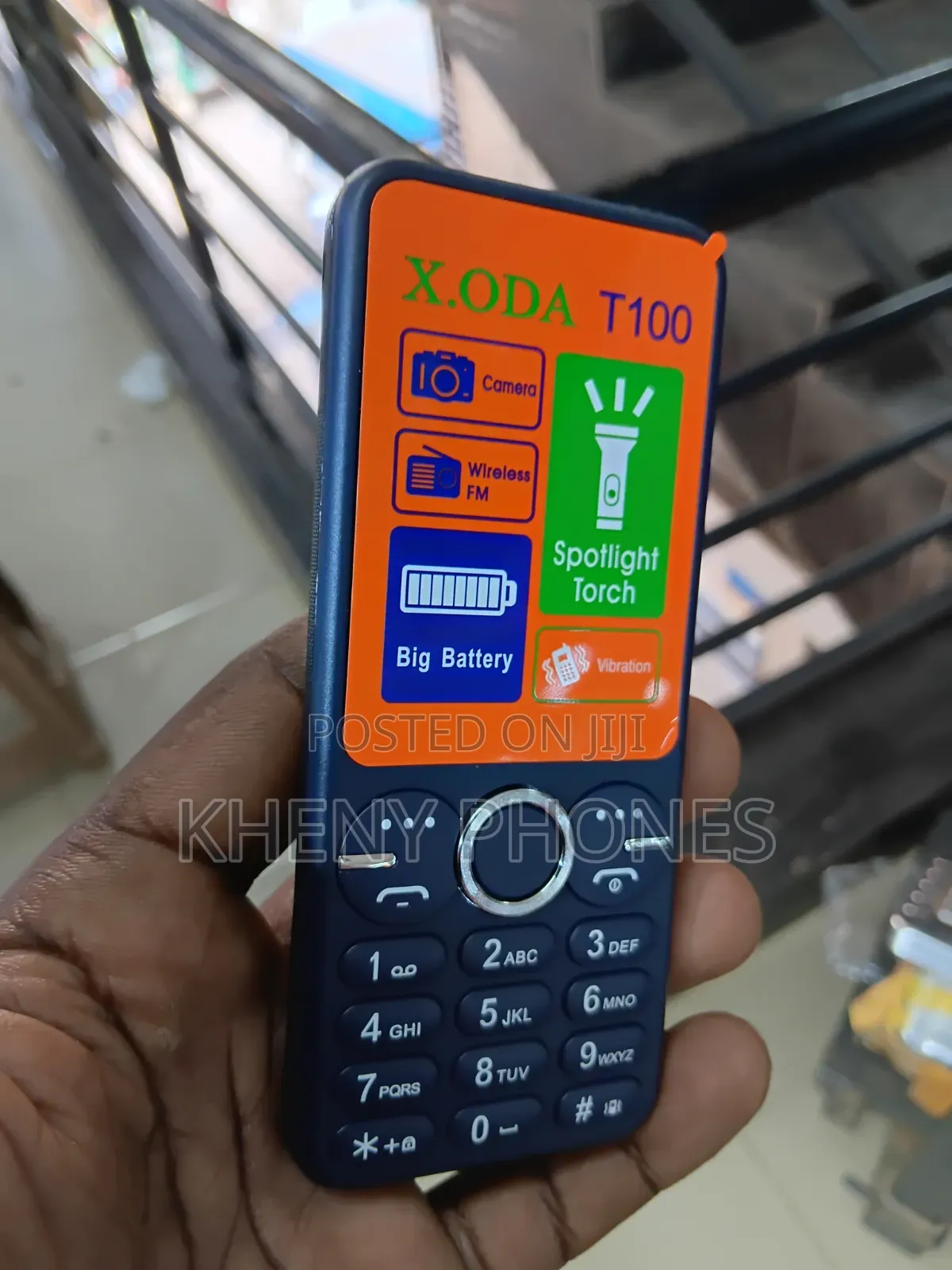 New Mobile Phone Blue