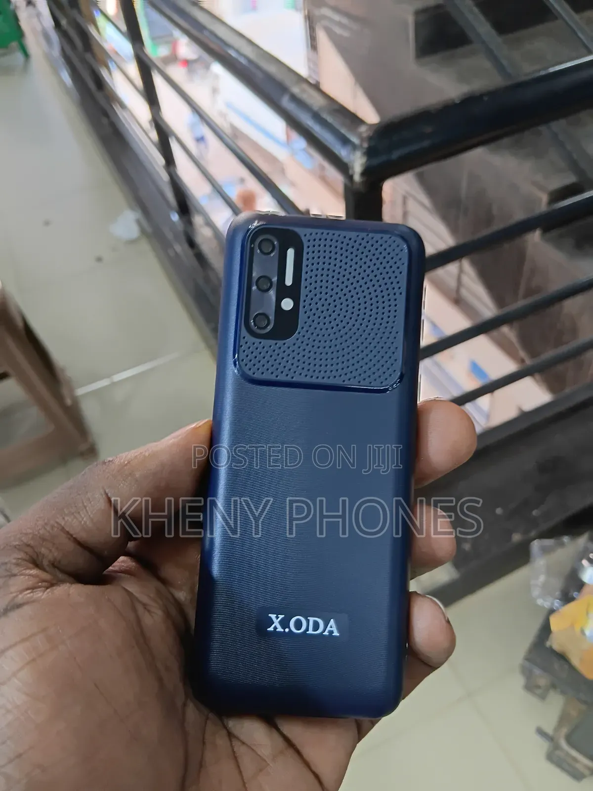 New Mobile Phone Blue