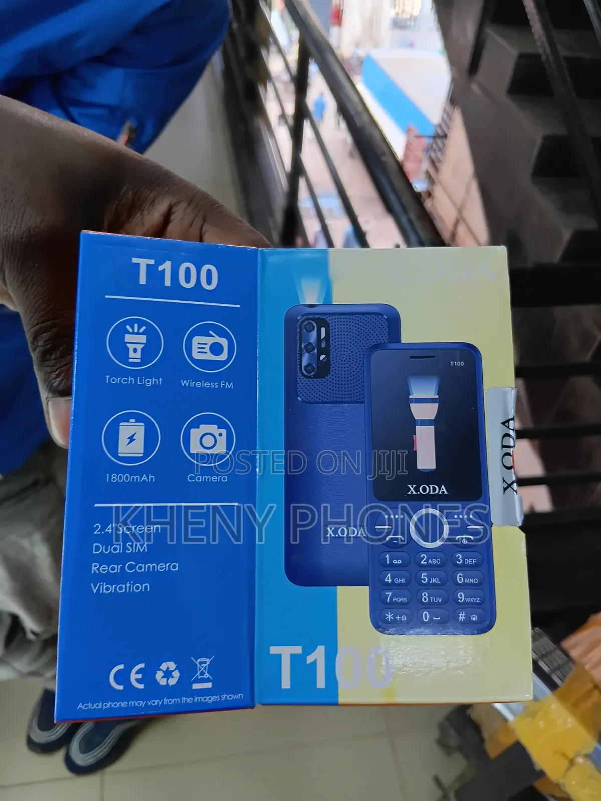 New Mobile Phone Blue