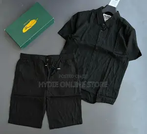 Men’S Shirt Linen Two-Piece