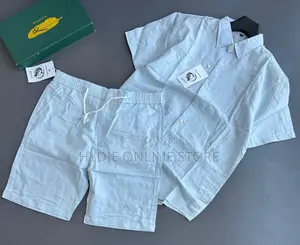 Men’S Shirt Linen Two-Piece