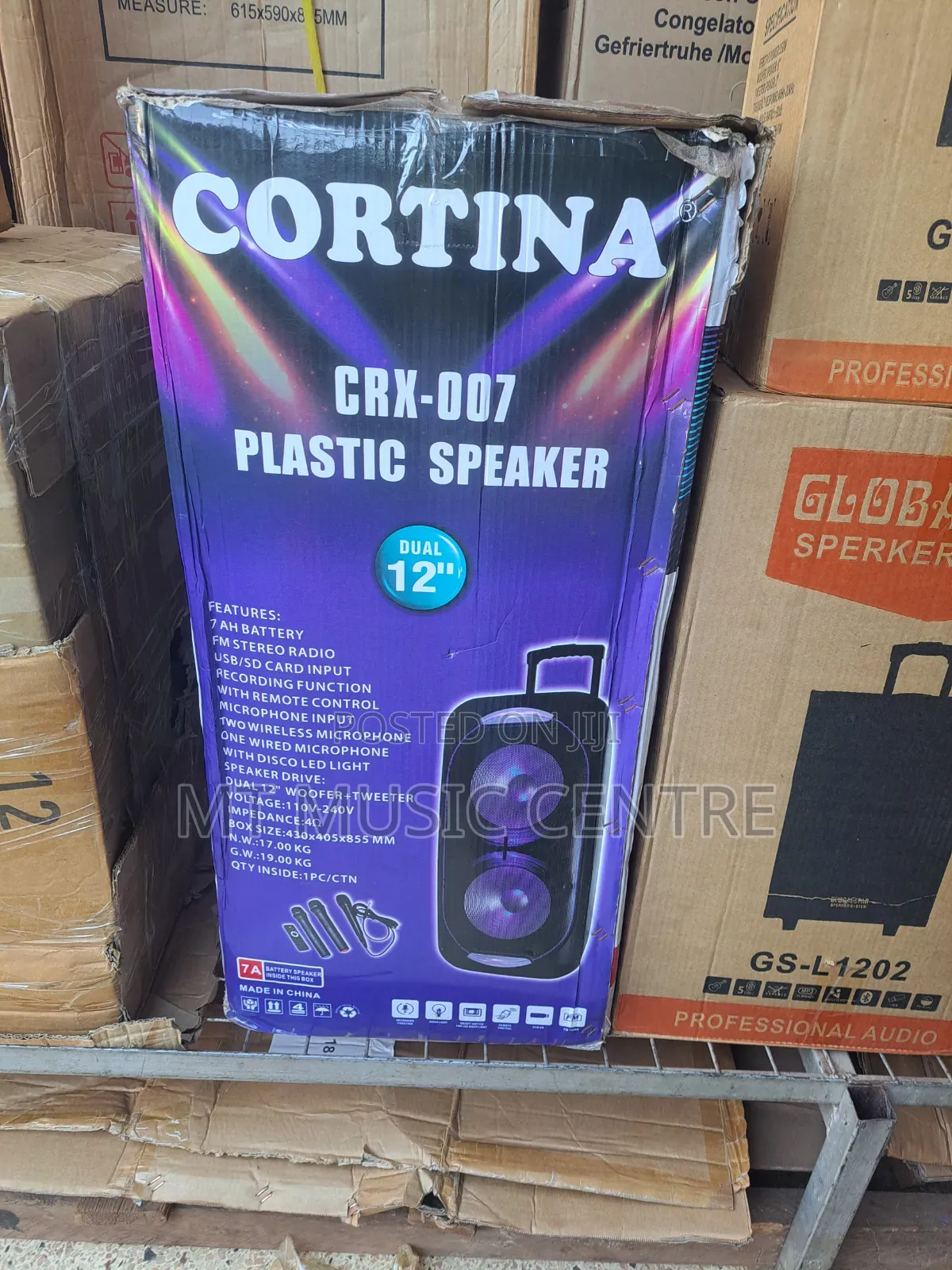 Cortina CRX-007 Speaker 12 Dual