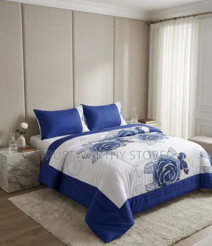 2 Pillowcases, 1 Bedsheet and 1 Duvet Size (4x6 and 5x6)