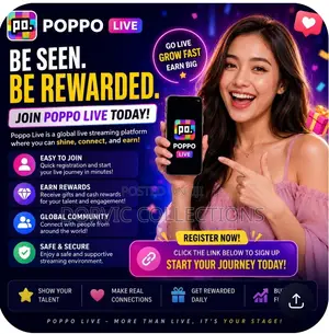 Be a Host on Poppo Live