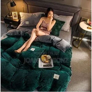 5*6,6*6 Velvety Woolen Duvet Set With 2 Pillow Cases 1 Bed Sheet