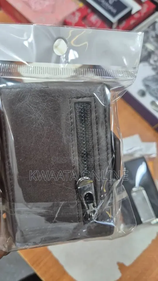 Mens Wallet, Slim Pop Up Card Holder Smart Card Cases With Coin Pocket