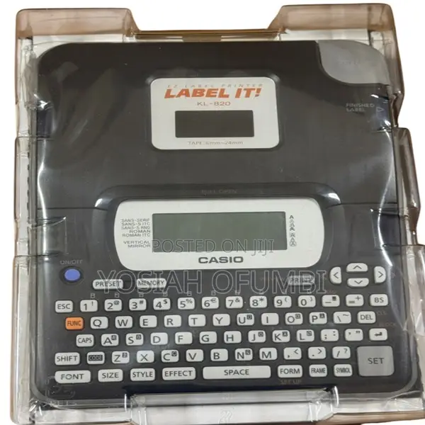 Casio Kl-820 Labelling Machine