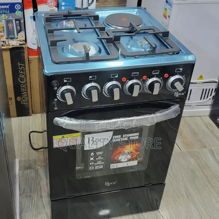 Roch Stand Gas Cooker 3 Gas +1 Electric T 50cm×50cm