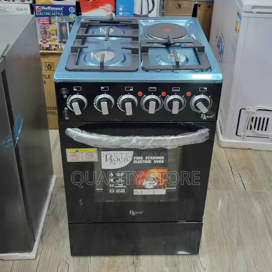 Roch Stand Gas Cooker 3 Gas +1 Electric T 50cm×50cm