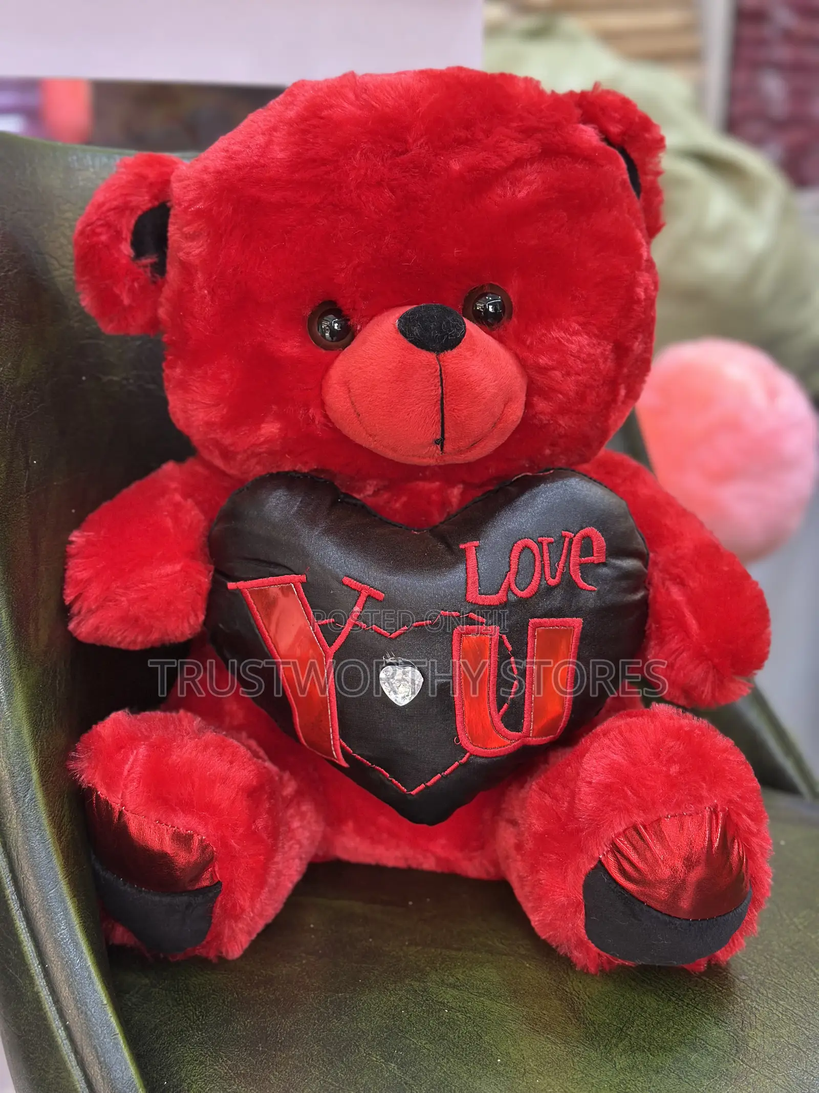 Red and Black Bear