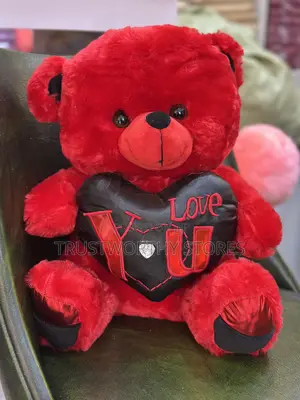 Red and Black Bear