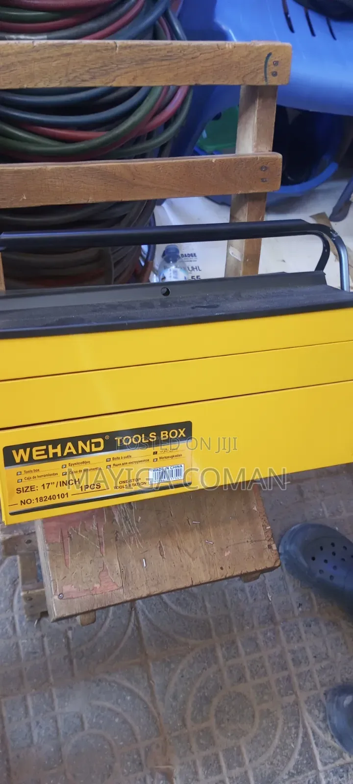 Empty Tool Box Portable