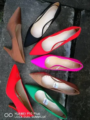 Simply White Ladies Heels
