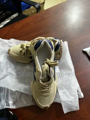 Beige Stay Real Sneakers