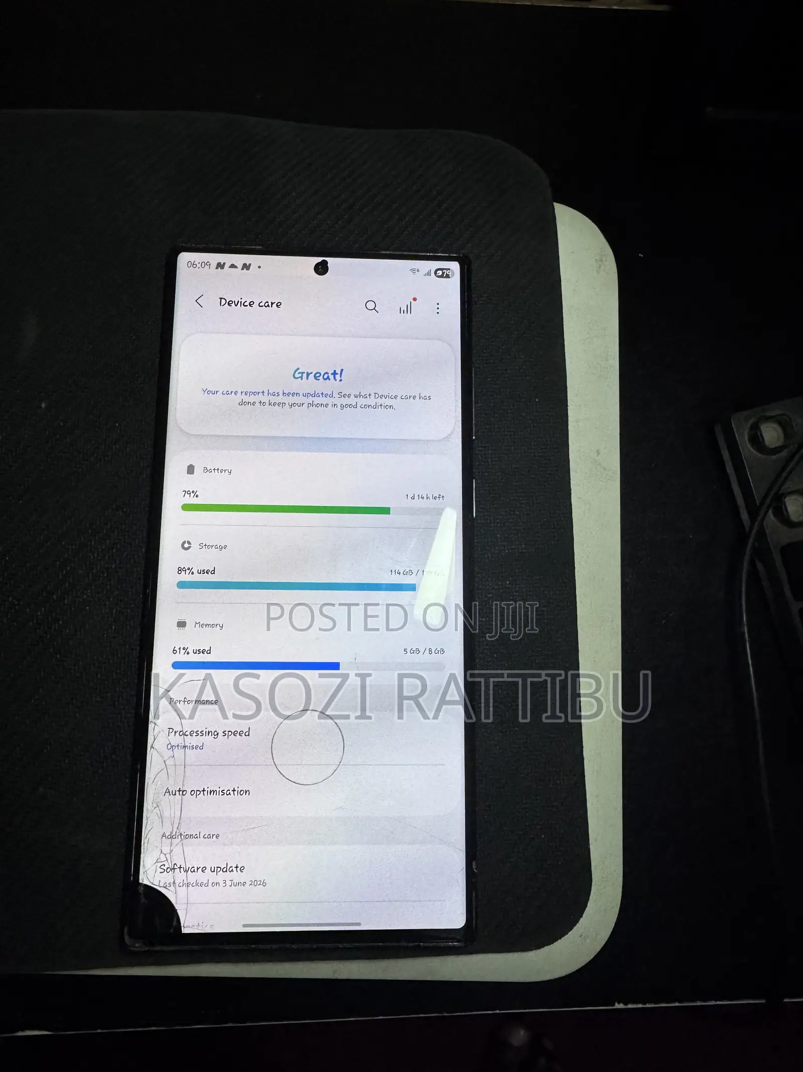 Samsung Galaxy S22 Ultra 128 GB Gray