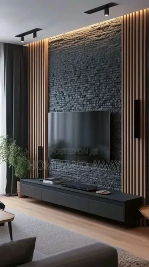 Valencia Wall Unit Panel Tv Stands Entertainment Walls 2,000,000/-