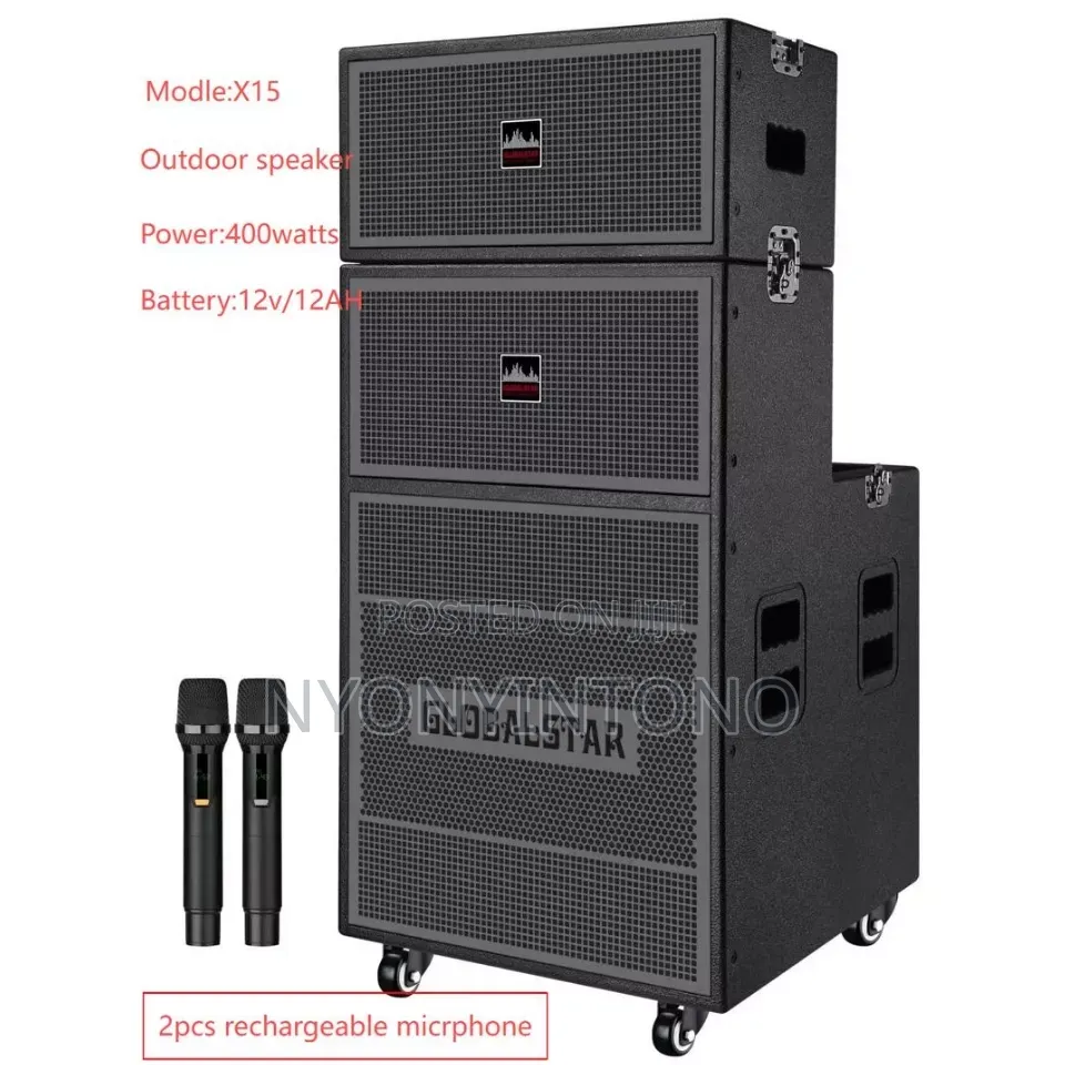 Globalstar X15 Outdoor Heavy-Duty Speaker 400w