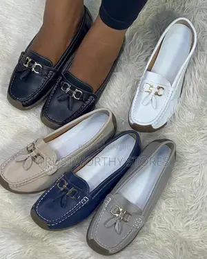 Women’S Moccasin Leather Shoe