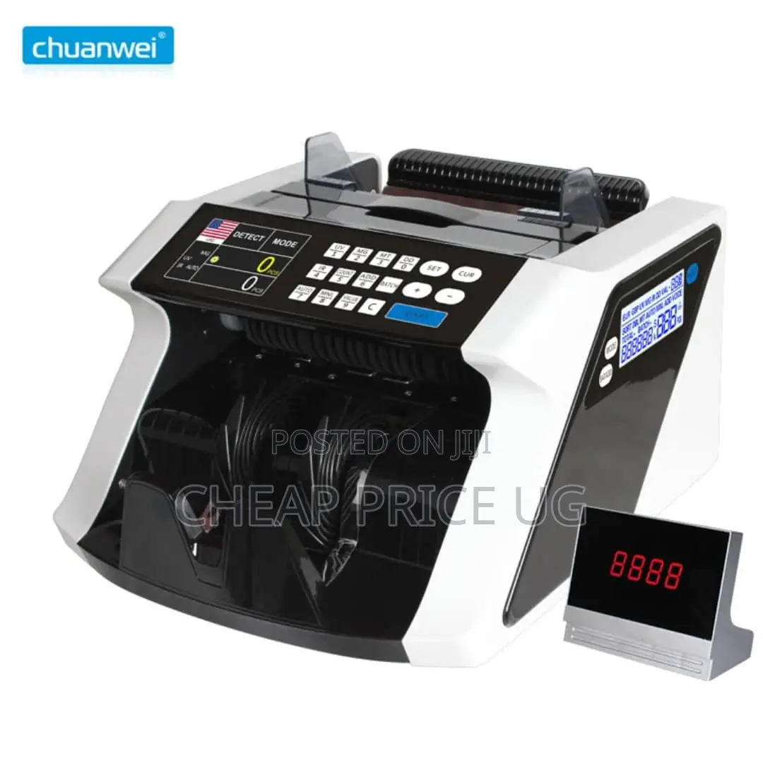 Chuanwei Bill Counter Uses Ultraviolet (Uv), Magnetic (Mg)
