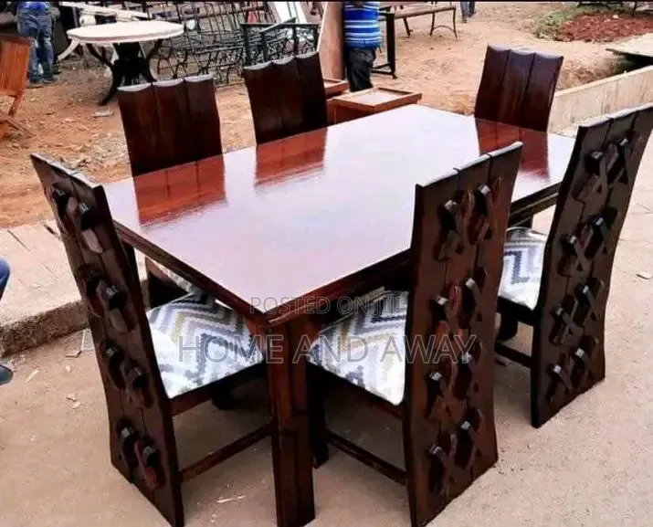 Cecil Wooden 6 Seaters Dining Sets in Any Colour From 1,880,000/-
