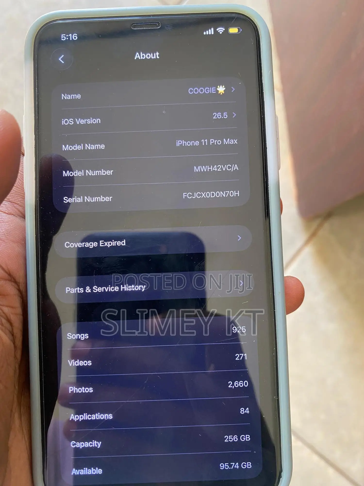 Apple iPhone 11 Pro Max 256 GB Black
