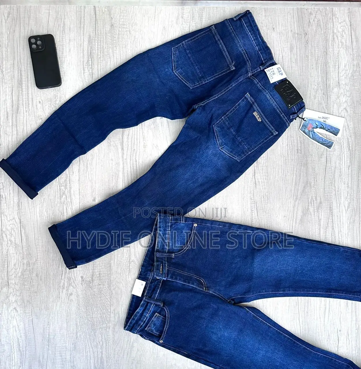 Plain Black Men’S Jean