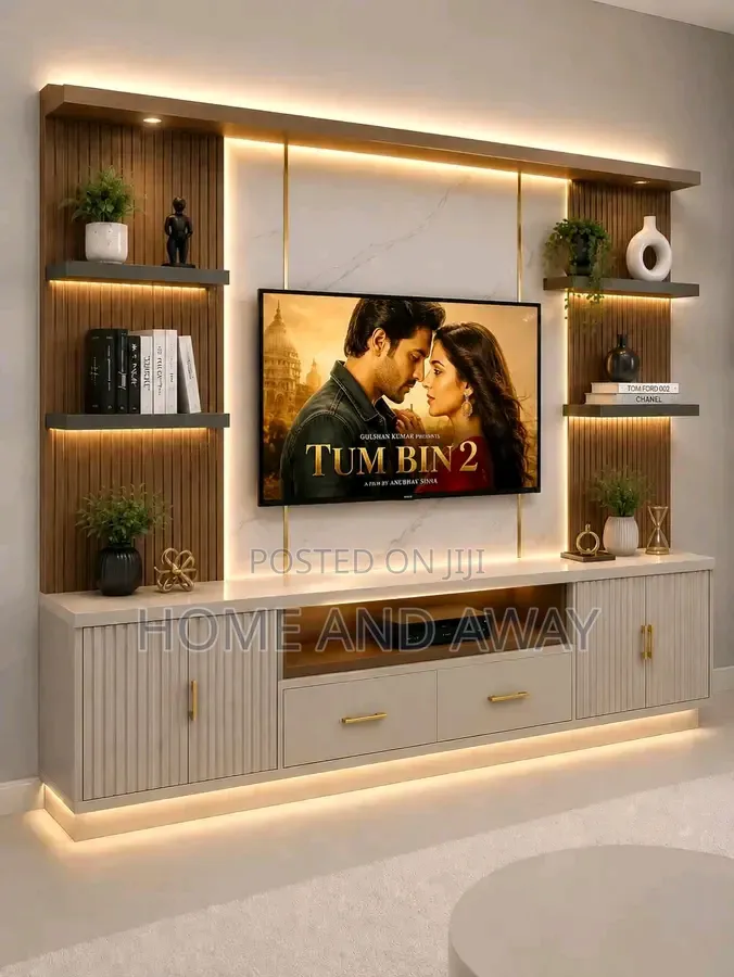 Patel Shah Wall Unit Tv Stands in Any Colour From 2,000,000/-