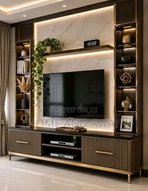 Santana Wall Unit Tv Stands in Any Colour From 2,000,000/- Book Now