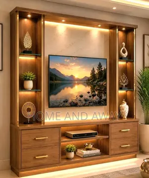 Santana Wall Unit Tv Stands in Any Colour From 2,000,000/- Book Now