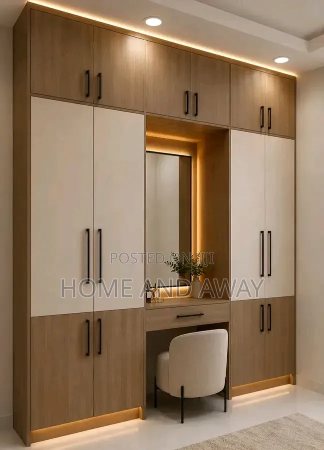 Smart Shutter Wardrobes in Any Colour From 2,500,000/-