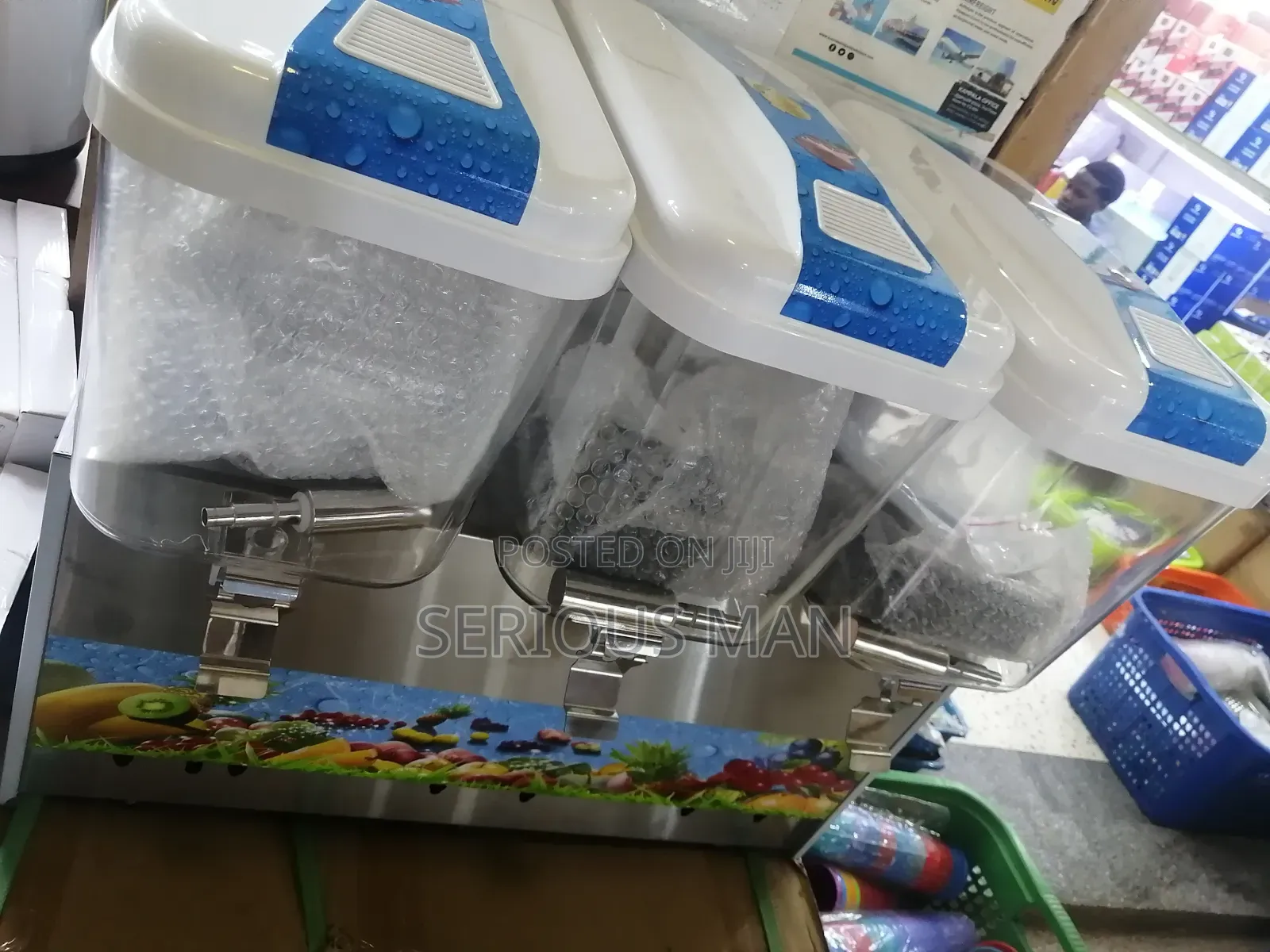 Commercial Triple Juice Dispenser