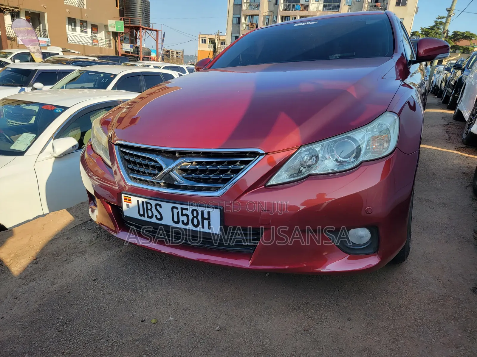 Toyota Mark X 2015 Red
