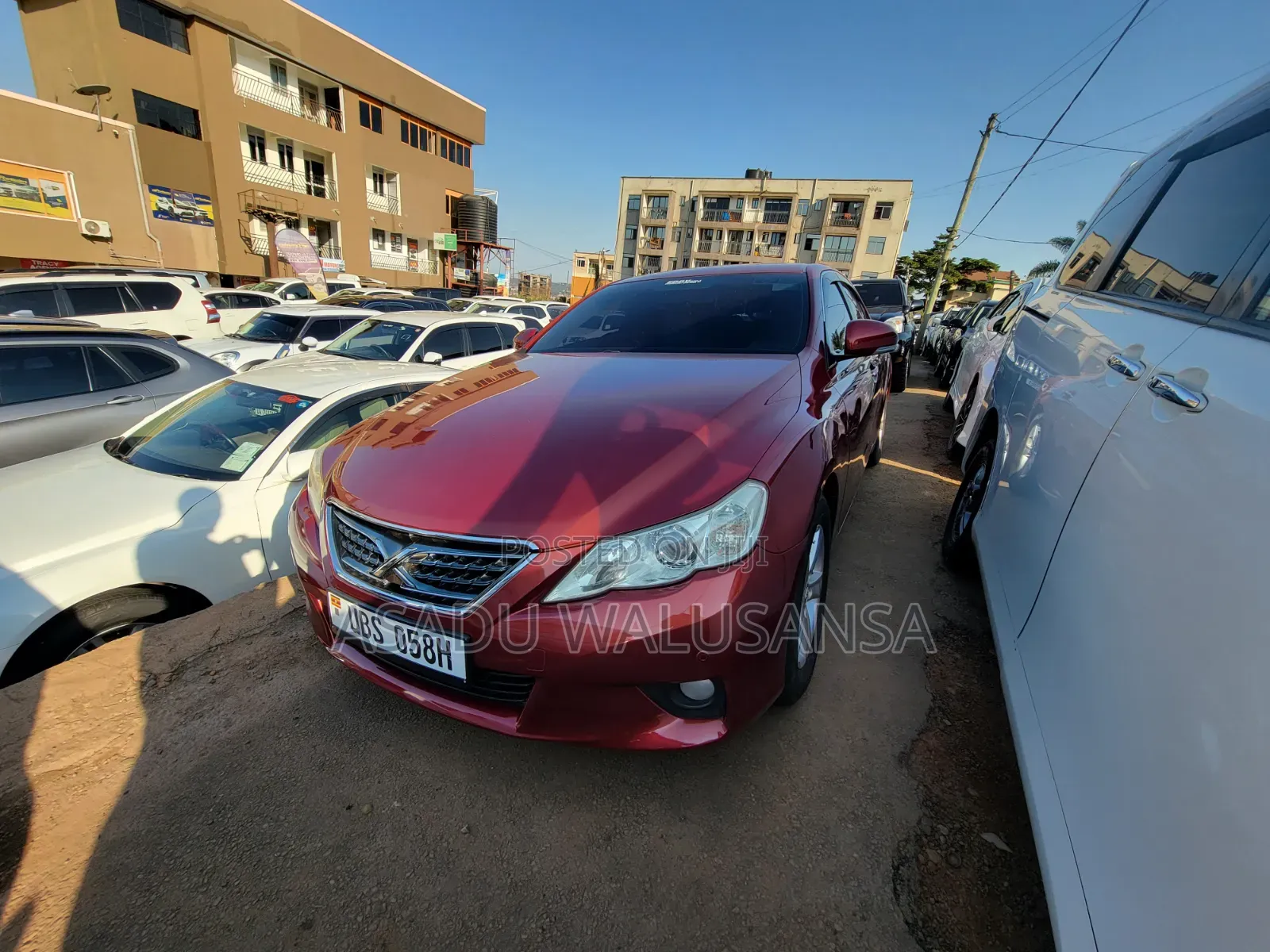 Toyota Mark X 2015 Red