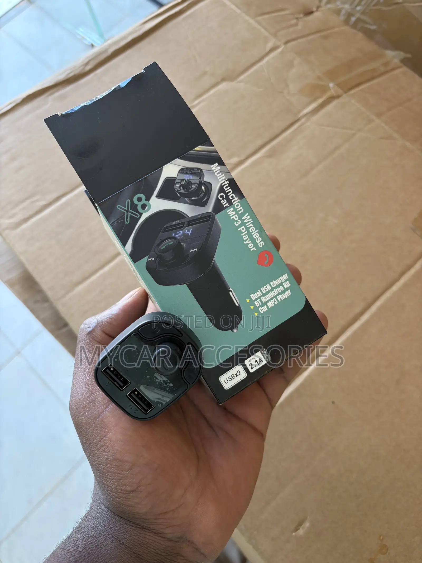 Car Charger With Mp3 Player
