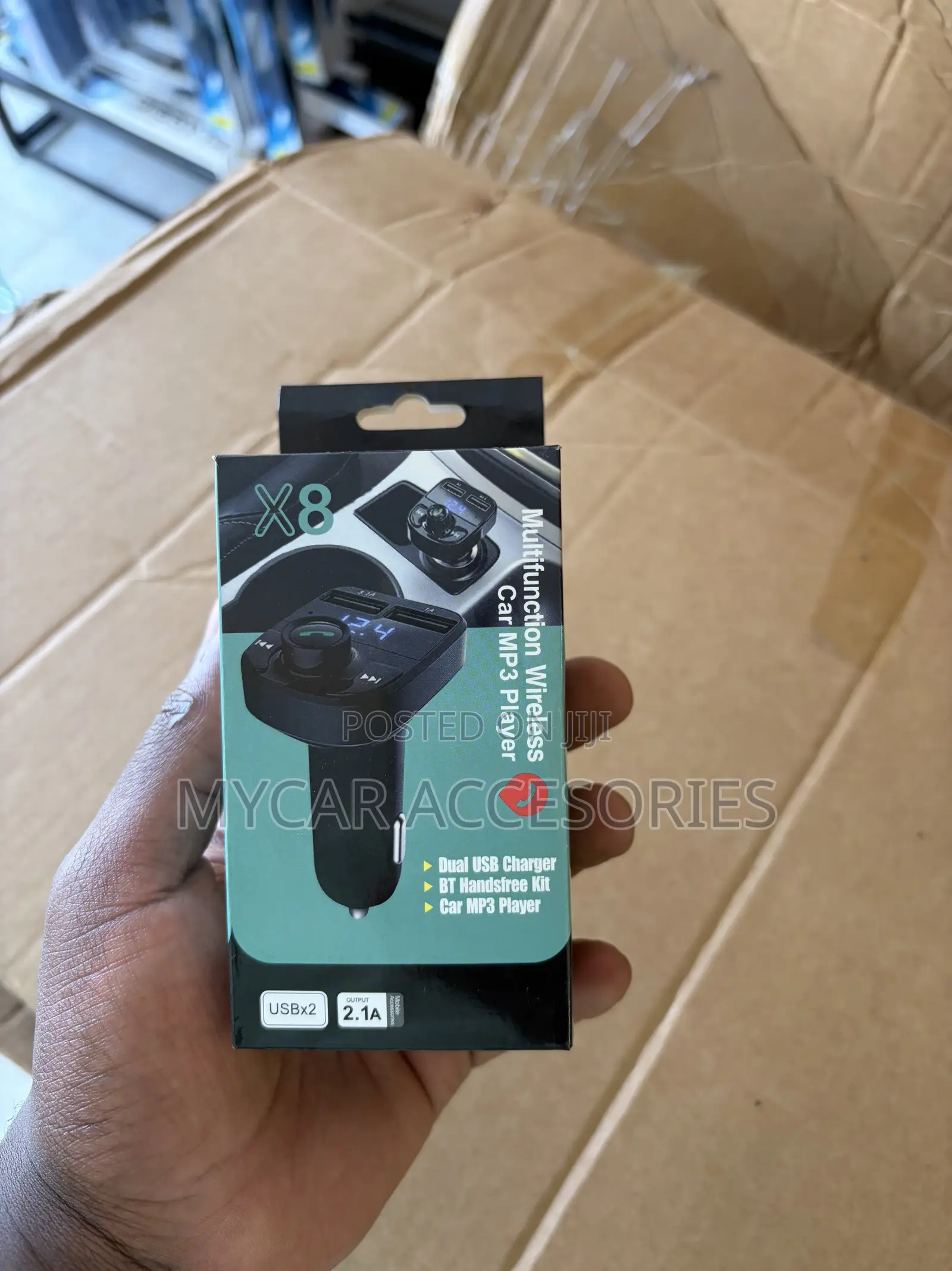 Car Charger With Mp3 Player
