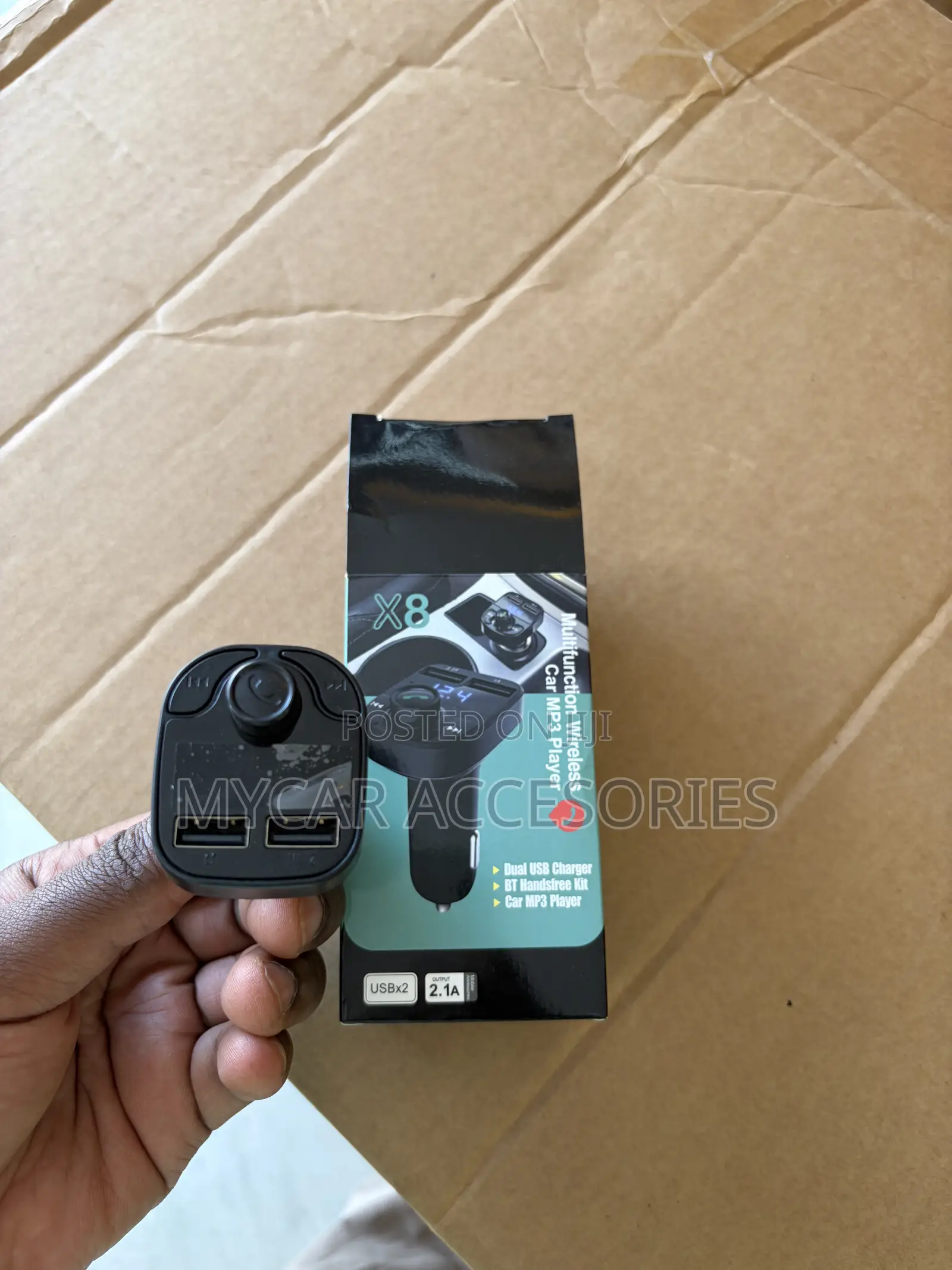 Car Charger With Mp3 Player
